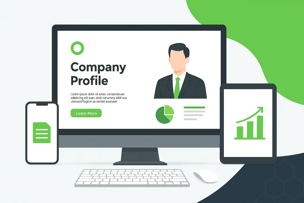 Desain website company profile